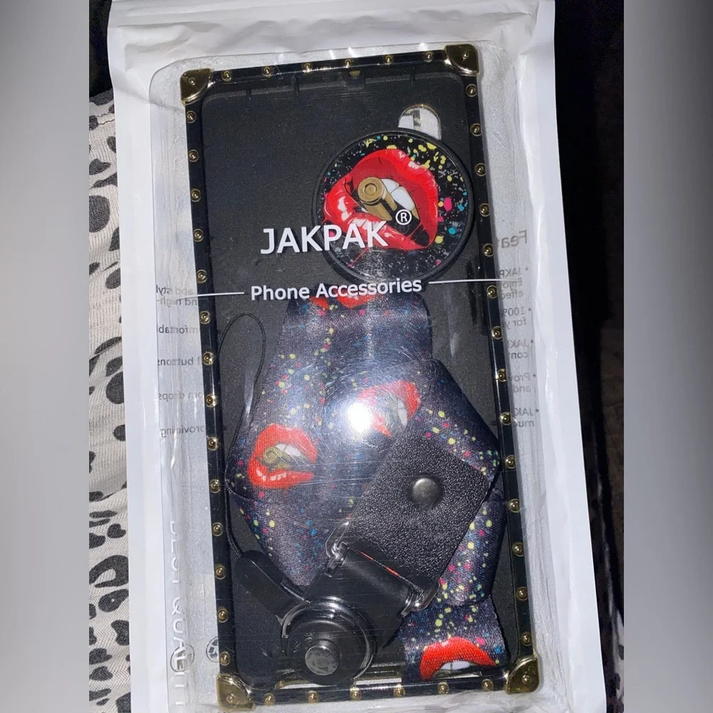 JakPak Phone case with strap &‎ stabd for Galaxy A32 5G